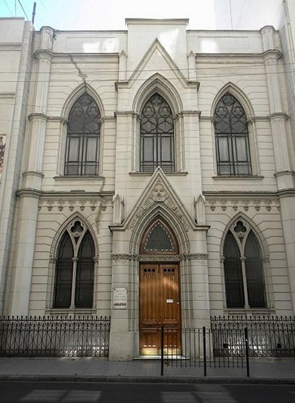 Fachada del Colegio Adoratrices - Paraguay 1419, Recoleta
